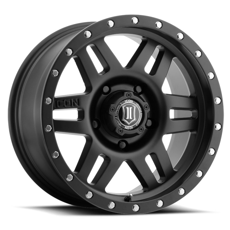 Icon SIX SPEED 17" Satin Black Finish