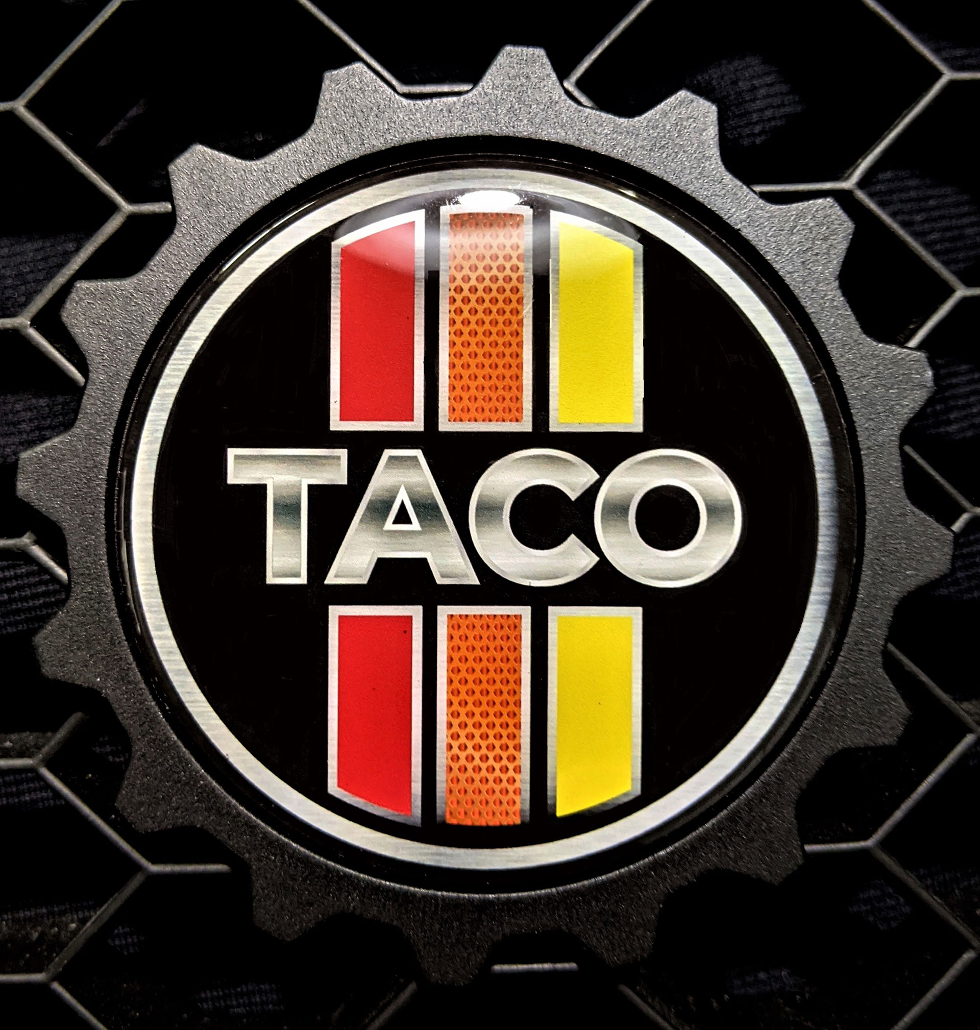 80's Taco Tri-Color Badge 80's Taco Tri-Color Badge