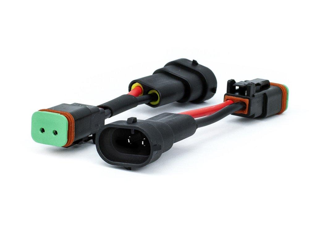 Cali Raised LED Pod-To-Fog Light Conversion Plugs 2012+