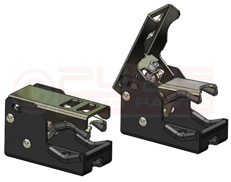 Warrior QuickLatch Shovel/Axe Mount 2005-2018 Toyota Tacoma