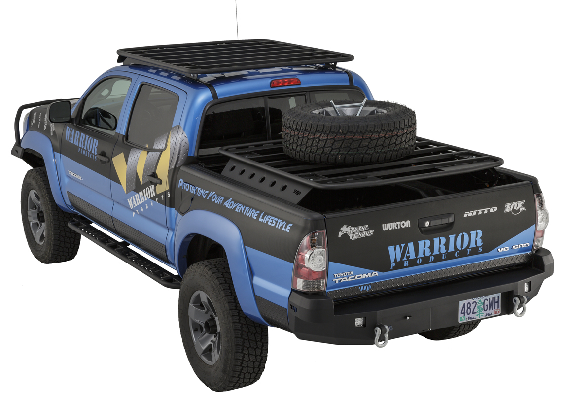 Warrior Products Bolt-On Side Steps 05-16 - 4 door only