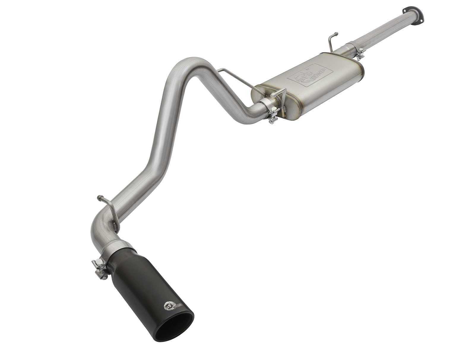 aFe POWER MACH Force-Xp Cat-Back Exhaust System BLACK TIP Toyota Tacoma 05-12