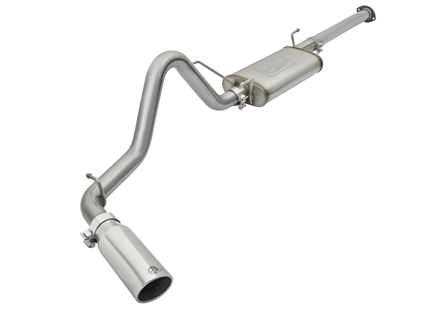 aFe POWER MACH Force-Xp Cat-Back Exhaust System POLISHED TIP Toyota Tacoma 05-12 L4-2.7L CC/SB EC/LB & CC/LB