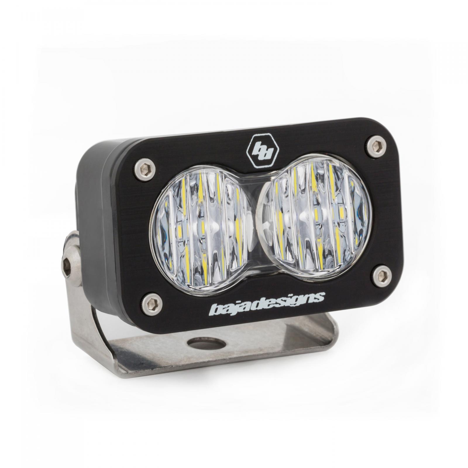 Baja Designs LED Work Light Clear Lens Wide Cornering Pattern Each S2 Sport