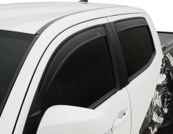 AVS Tacoma Access Cab VentVisor, Smoke (Set of 4) 2016-2020