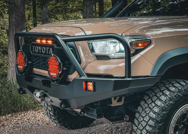 Backwoods Adventure Mods Hi-Lite Series Front Bumper w/Bull Bar 2016-2023 Tacoma