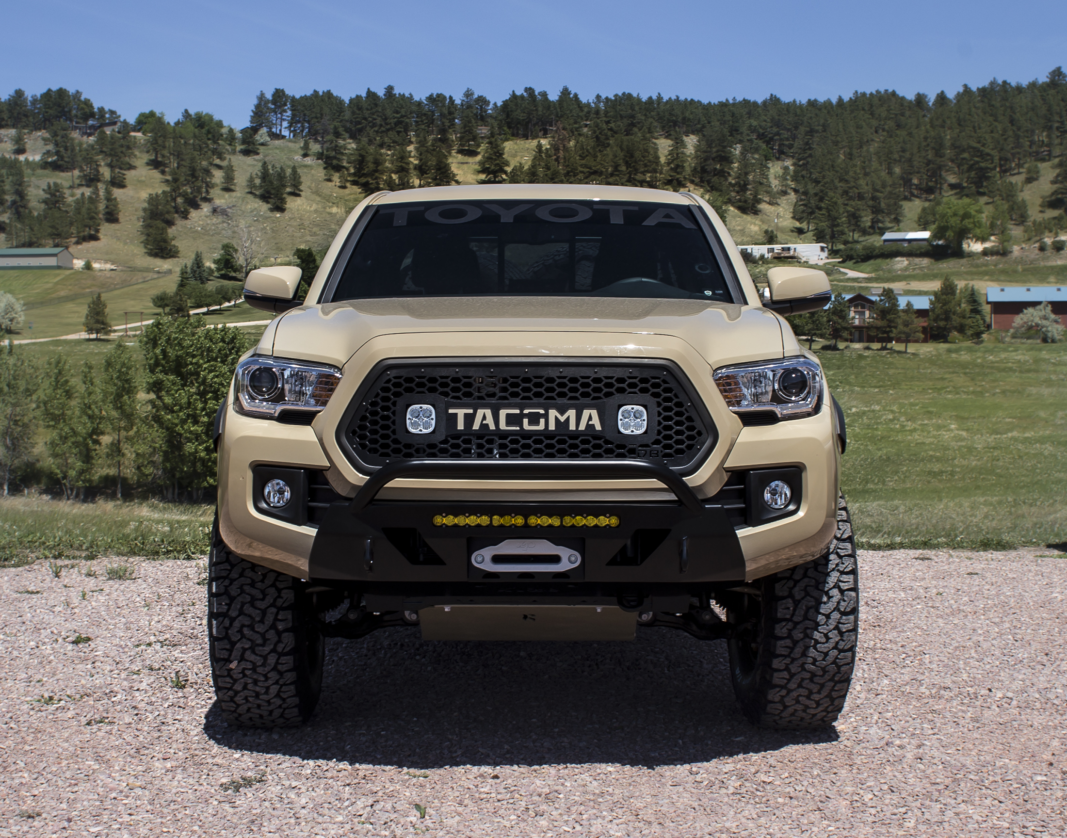 C4 Fabrication Front Lo-Pro Winch Bumper 2016-2023 Tacoma