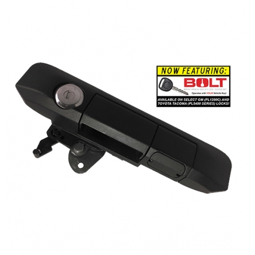 PopNLock's Tailgate Lock 2005-15 Toyota Tacoma Black