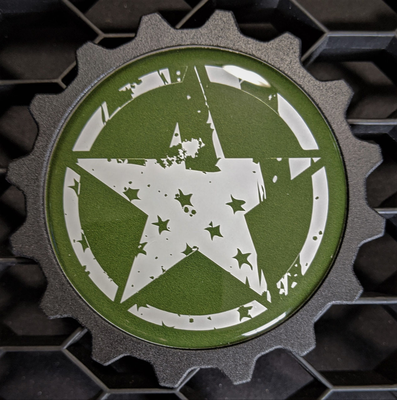 Battle Flag Green Battle Flag Green