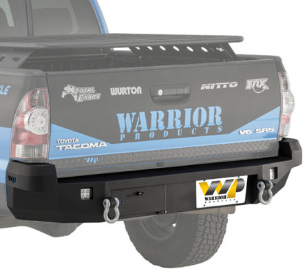 Warrior Tacoma Rear Bumper w/ D-Ring Mounts 2005-2015 *Special Order*