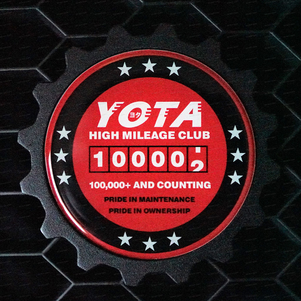 100K Mile Badge 100K Mile Badge