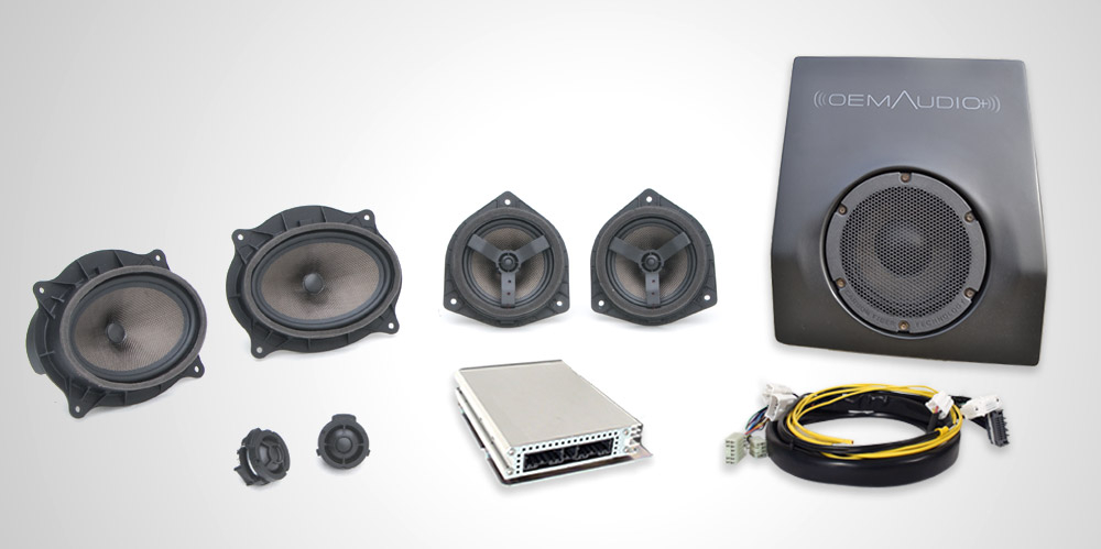 OEM Audio Plus Stereo Kit | Reference 500 2016+ Toyota Tacoma (Dbl Cab)