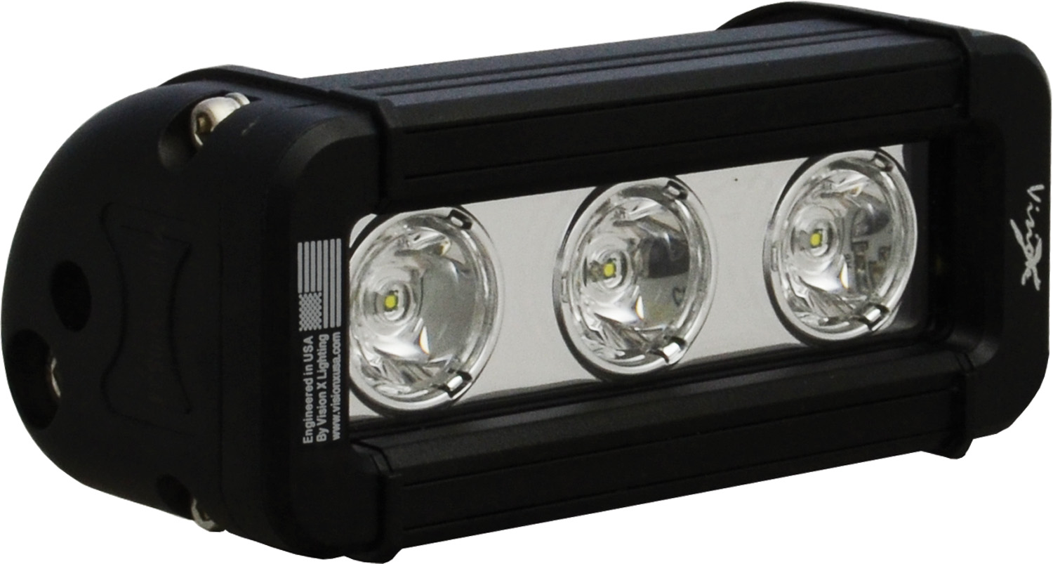 5" XMITTER LOW PROFILE BLACK 3 3W LED'S 10? NARROW