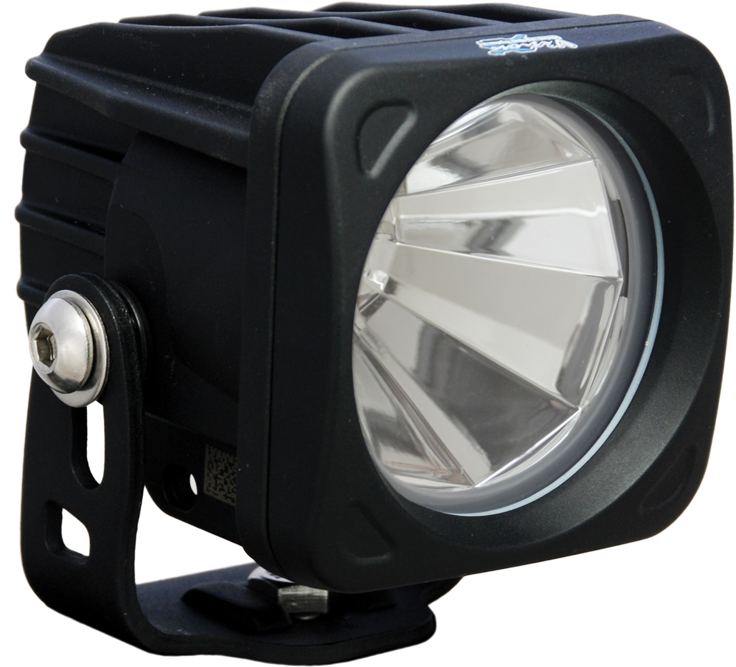 OPTIMUS SQUARE BLACK 1 10W LED 60? FLOOD