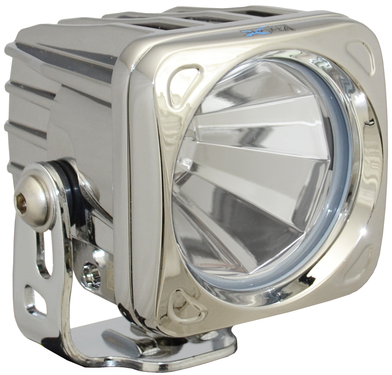 OPTIMUS SQUARE CHROME 1 10W LED 60? FLOOD