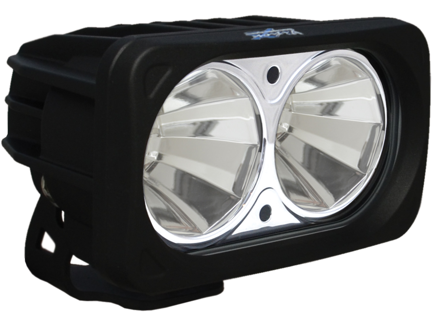 OPTIMUS SQUARE BLACK 2 10W LEDS 60? FLOOD