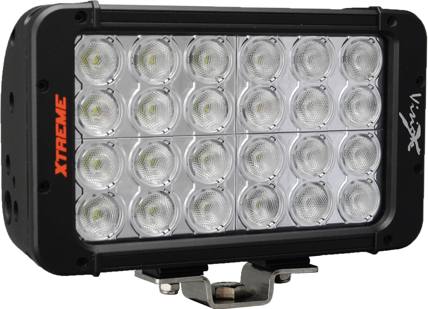 8" XMITTER PRIME XTREME LED BAR BLACK 24 5W LED'S 40? WIDE