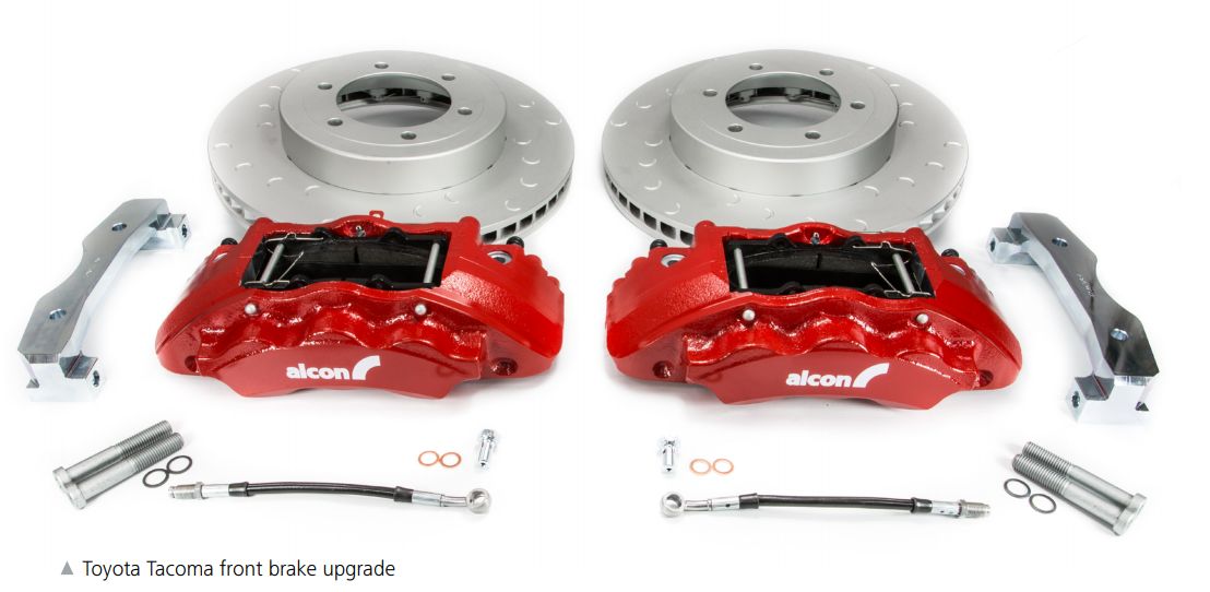 Alcon Big Brake Kit; 2016+ Toyota Tacoma